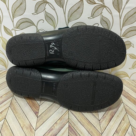 Hotter Womens Leather Adjustable Strap Shoes Sage Green NWOT Size 10 - Picture 8 of 9